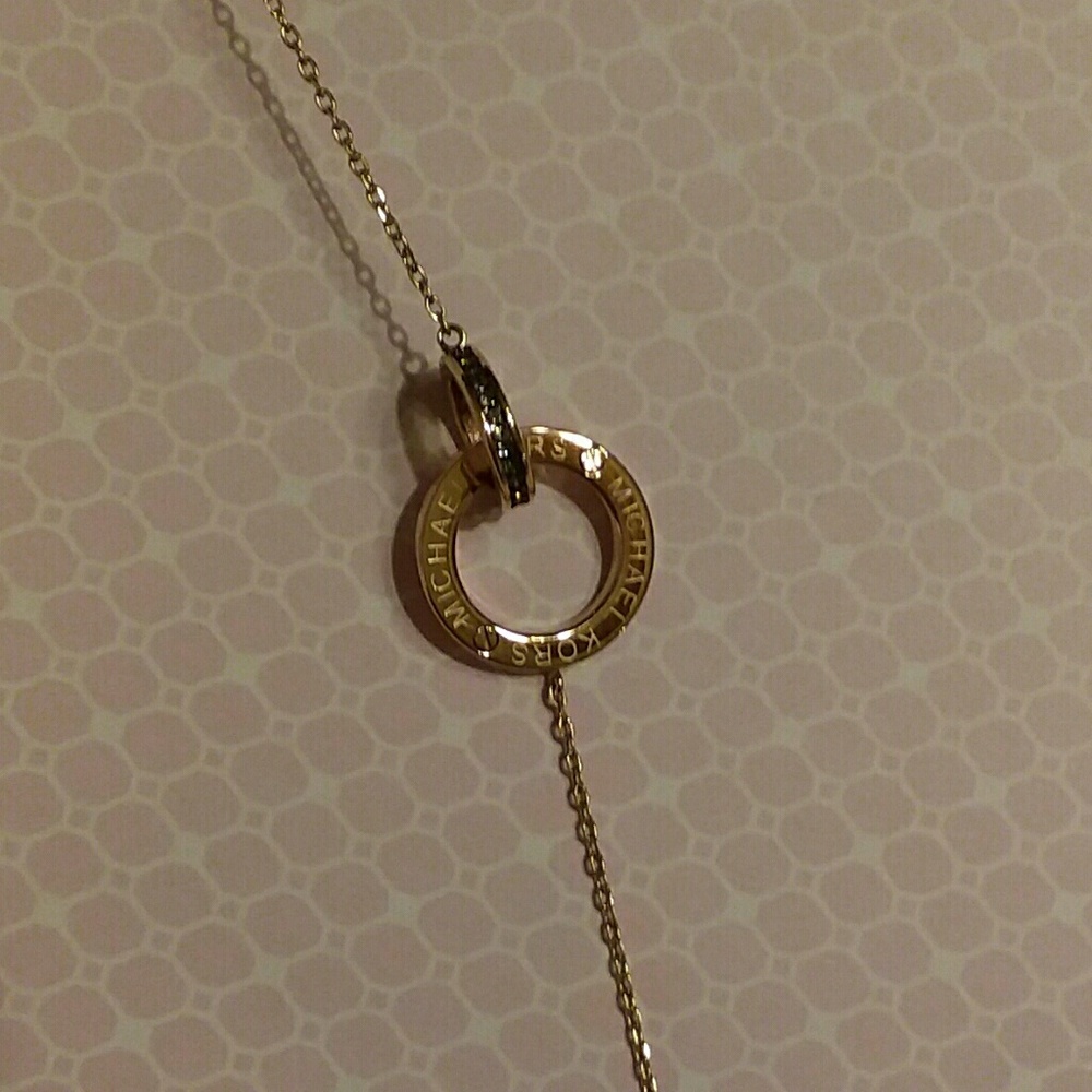 NWT Michael Kors Rose Gold Necklace